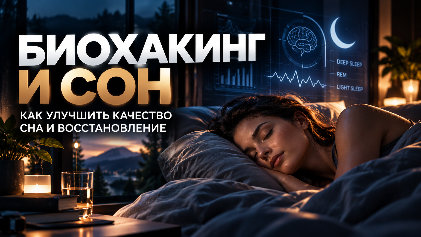 Биохакинг и сон: качество сна, восстановление и анализ показателей